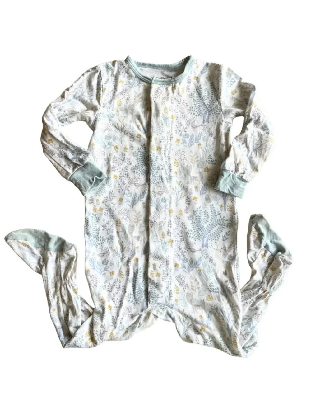 Magnetic Me 94% Modal (better than bamboo) Baby Footie Sleeper - Size 9-12 Month